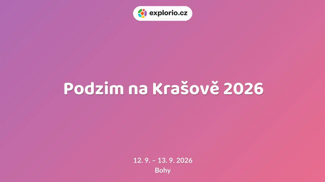 Podzim na Krašově 2026 – festivaly a Slavnosti, Bohy