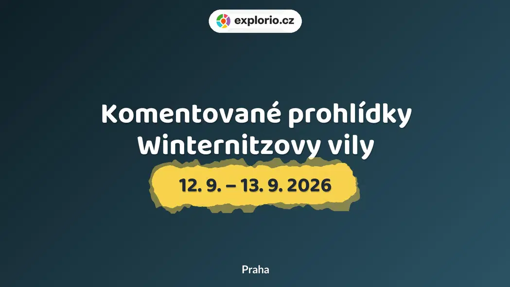 Komentované prohlídky Winternitzovy vily – divadlo, Hudba a Kino, Praha