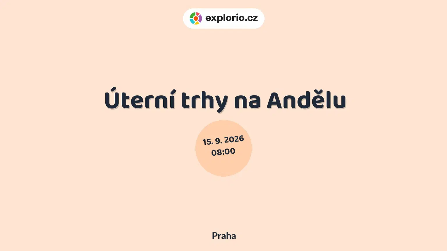 Úterní trhy na Andělu – festivaly a Slavnosti, Praha