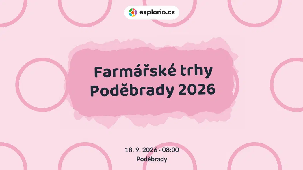 Farmářské trhy Poděbrady 2026 – festivaly a Slavnosti, Poděbrady