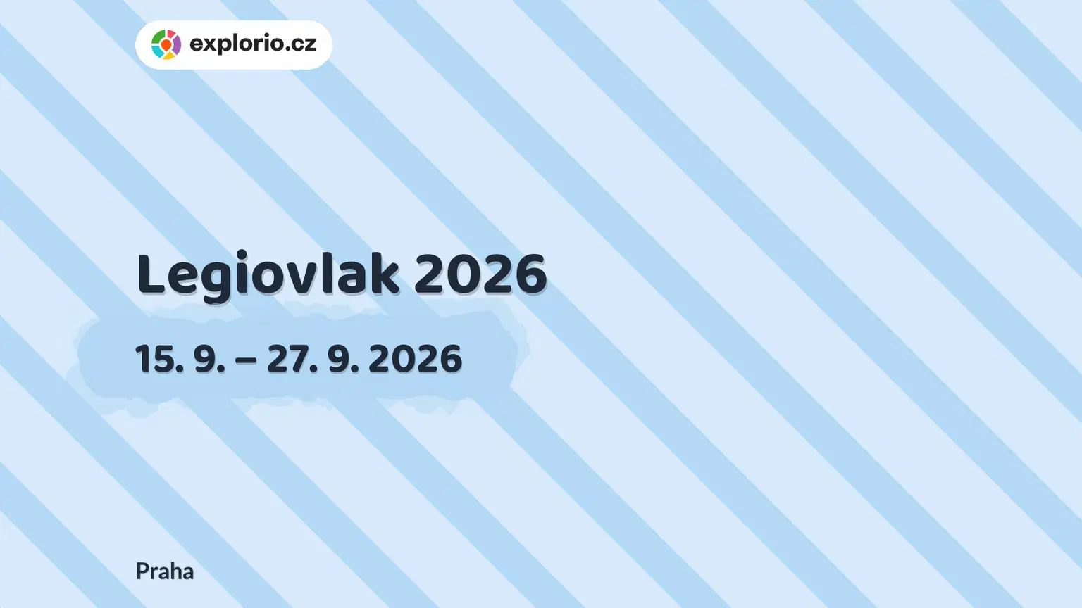 Legiovlak 2026 – prohlídky a Muzea, Praha