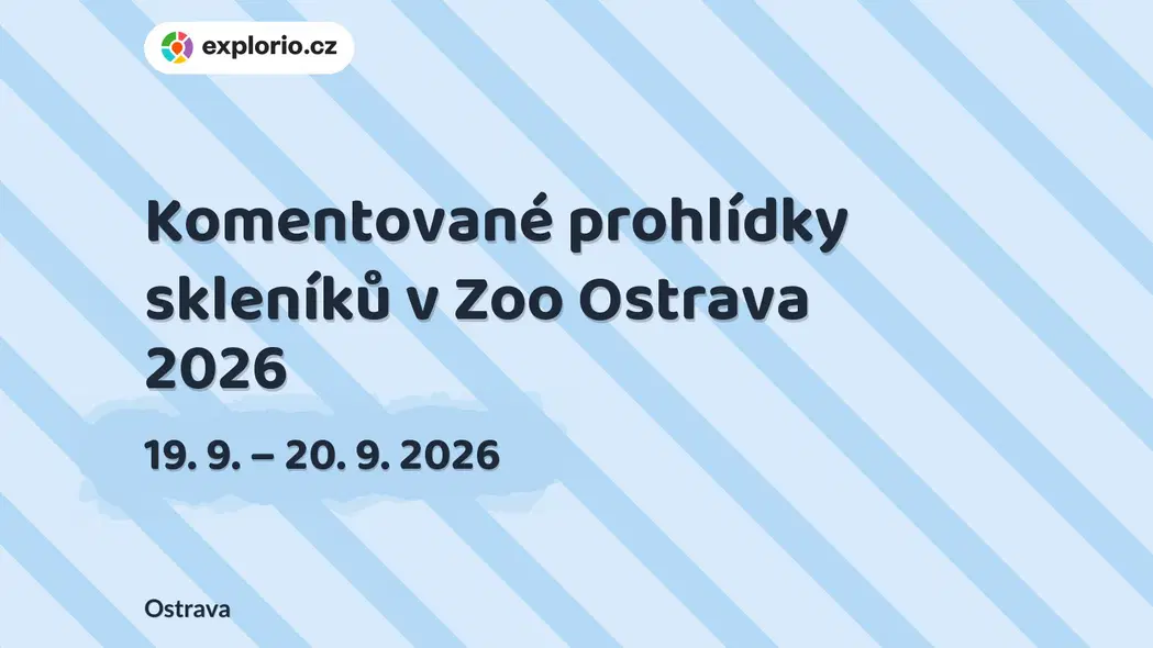 Komentované prohlídky skleníků v Zoo Ostrava 2026 – příroda a Zvířátka, Ostrava