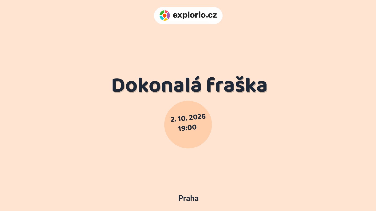 Dokonalá fraška – divadlo, Hudba a Kino, Praha