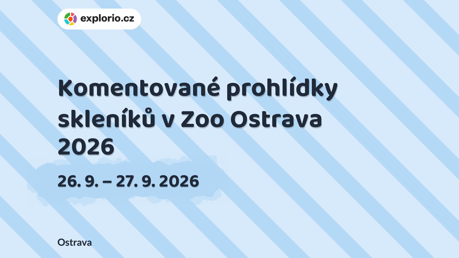Komentované prohlídky skleníků v Zoo Ostrava 2026 – příroda a Zvířátka, Ostrava