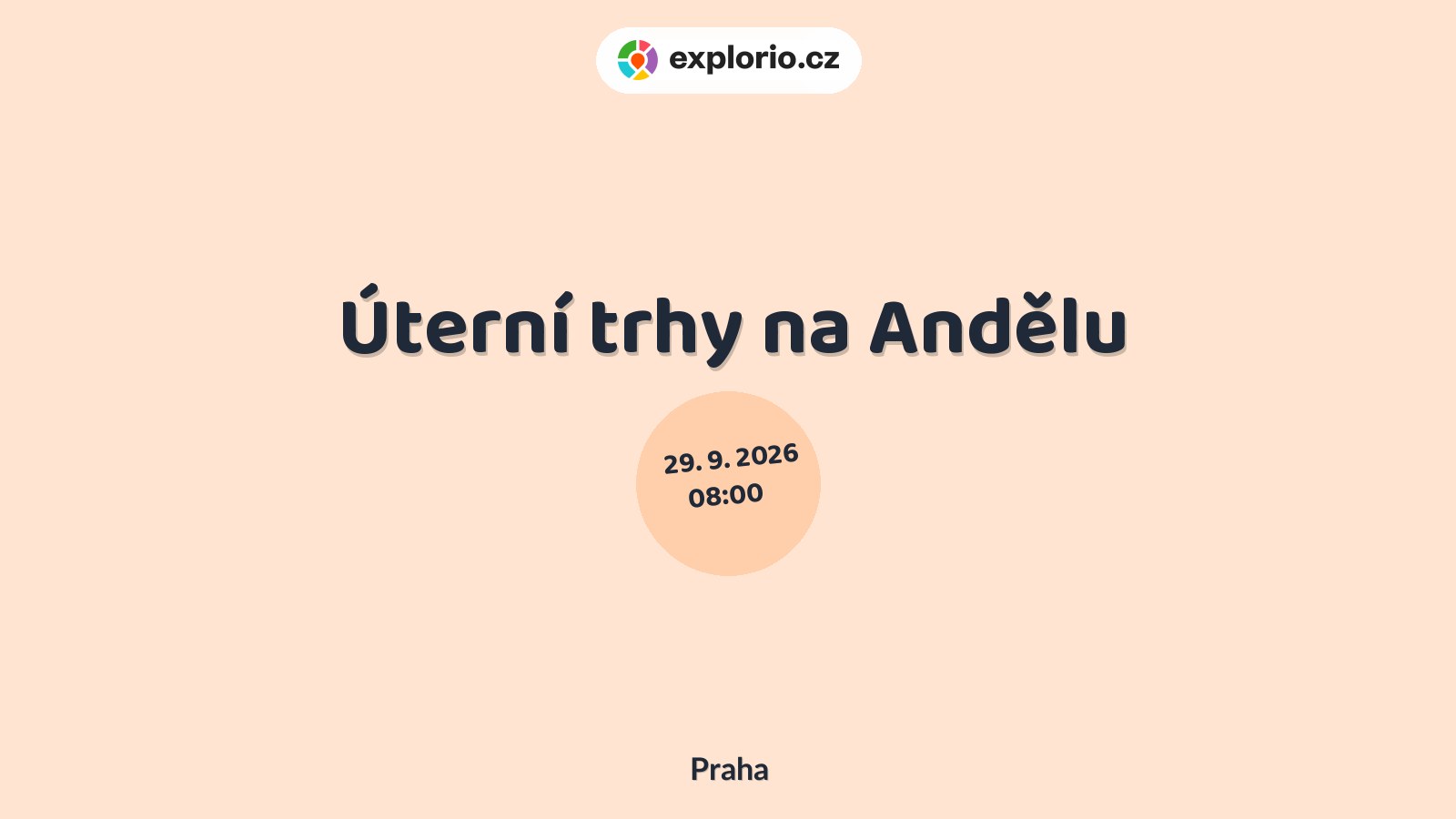 Úterní trhy na Andělu – festivaly a Slavnosti, Praha