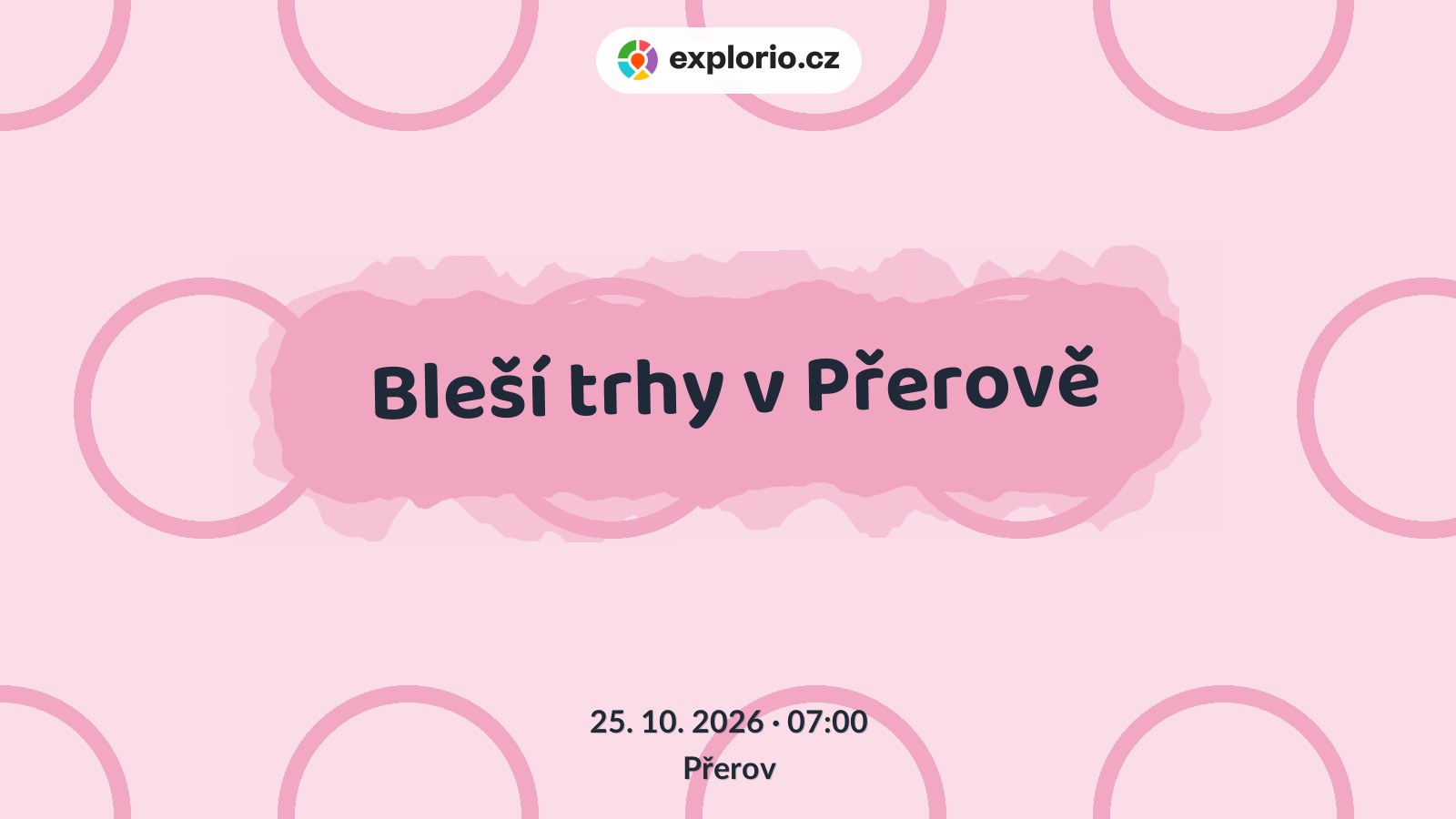 Bleší trhy v Přerově – festivaly a Slavnosti, Přerov