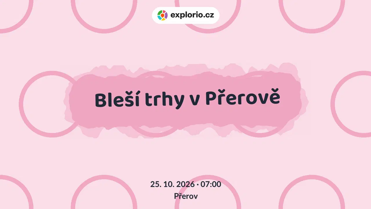 Bleší trhy v Přerově – festivaly a Slavnosti, Přerov