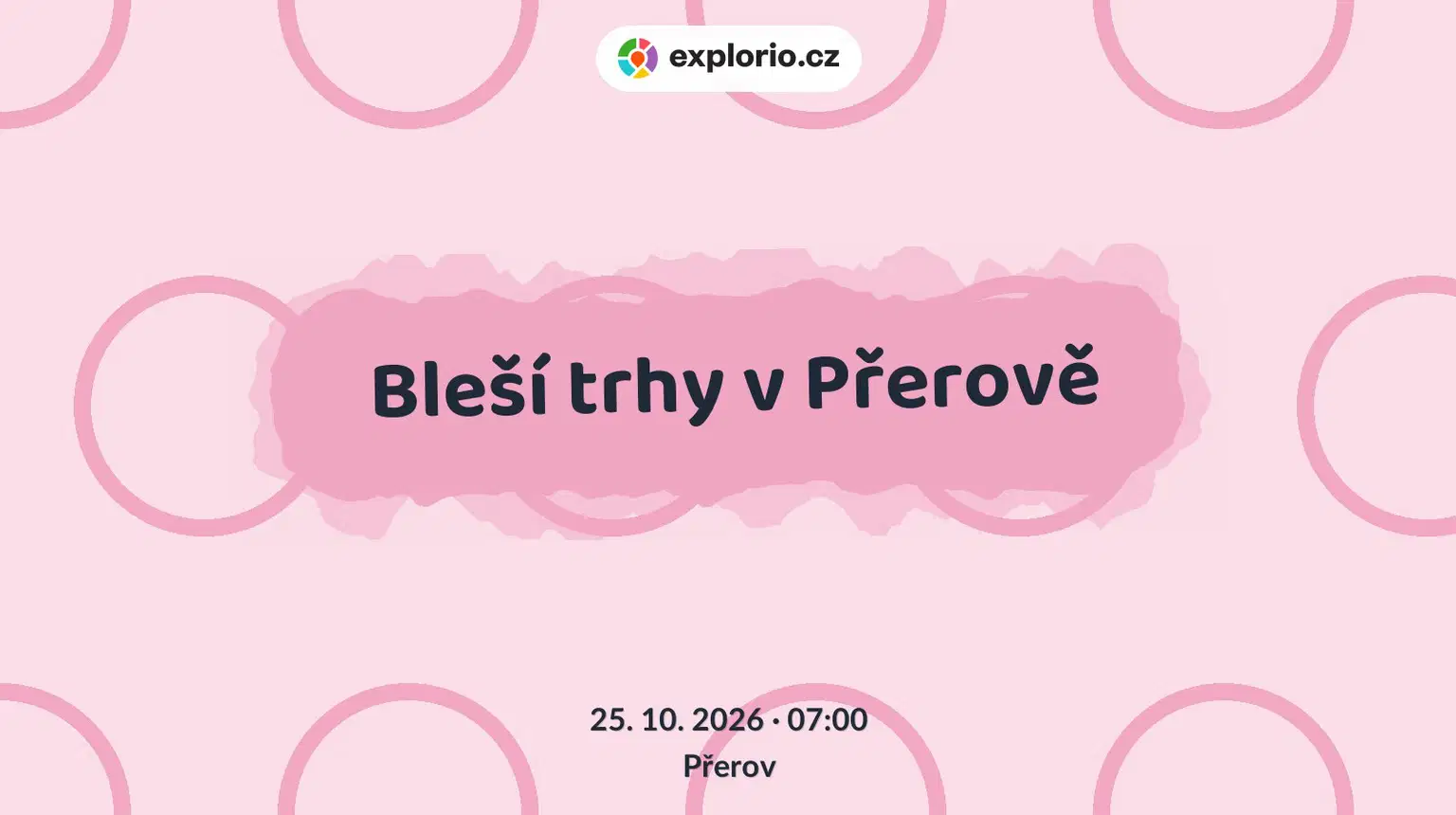 Bleší trhy v Přerově – festivaly a Slavnosti, Přerov
