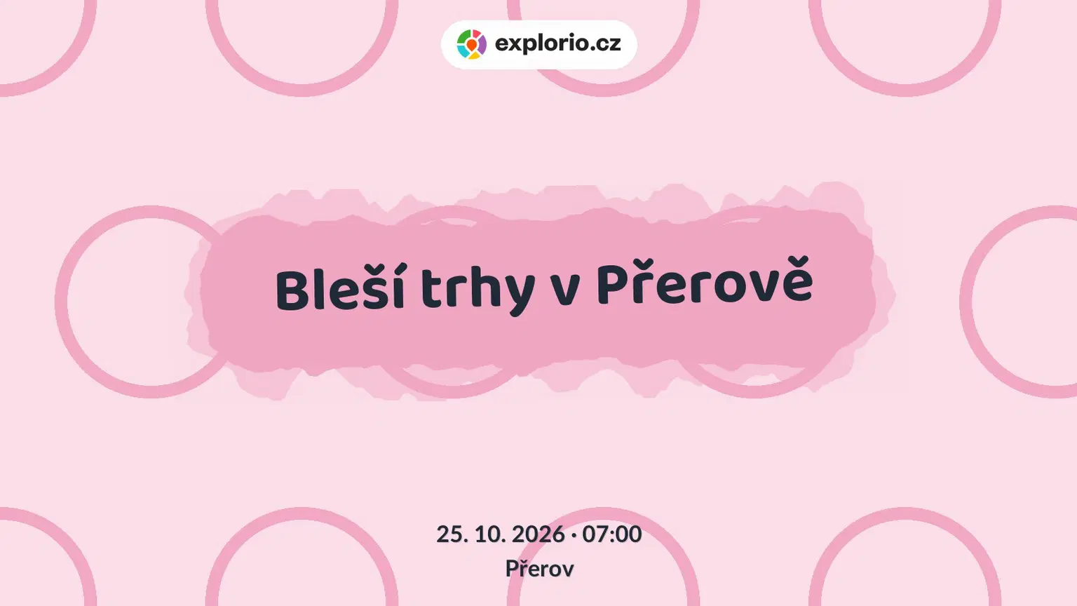 Bleší trhy v Přerově – festivaly a Slavnosti, Přerov