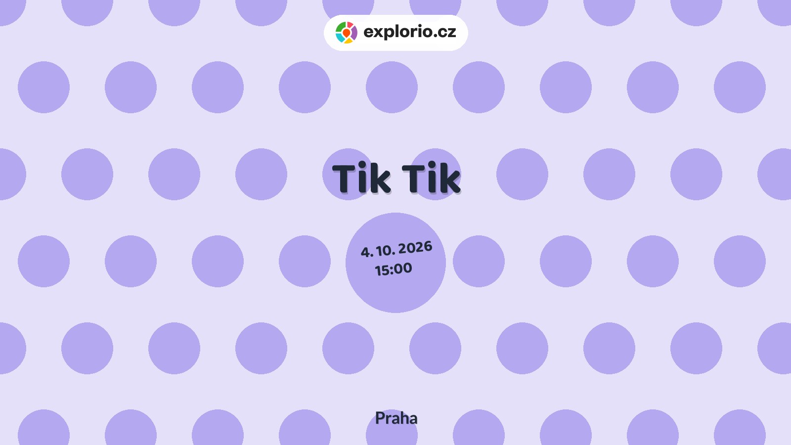 Tik Tik – divadlo, Hudba a Kino, Praha