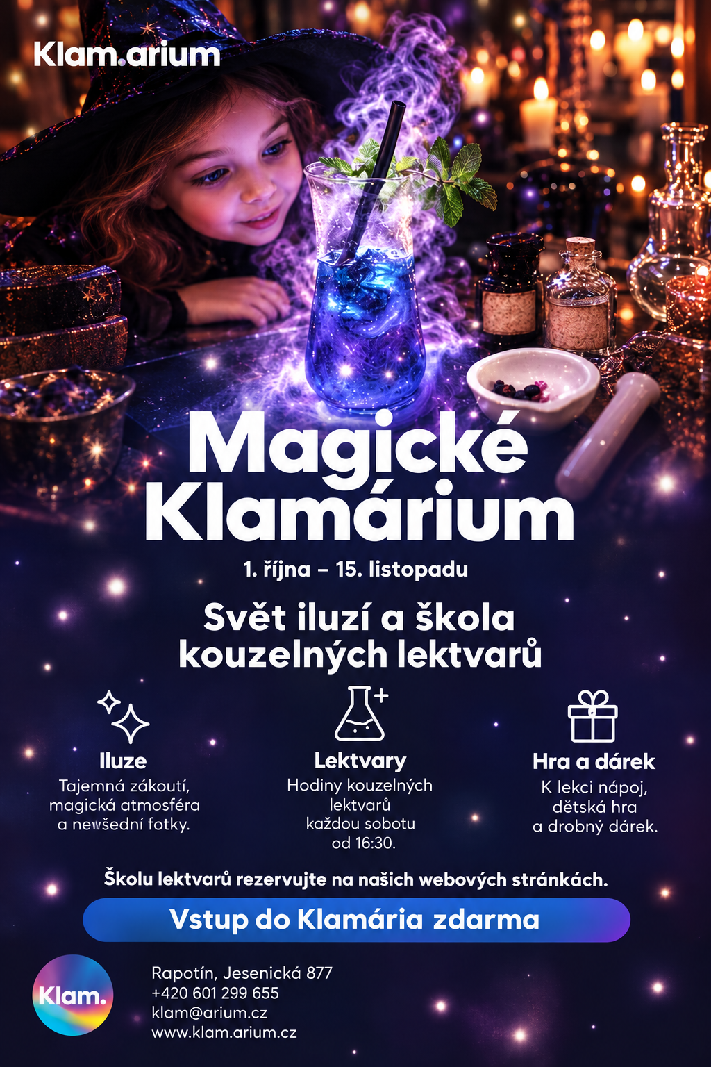 Magické Klamárium: svět optických iluzí ovládne podzimní magie – prohlídky a Muzea, Rapotín – fotka 5