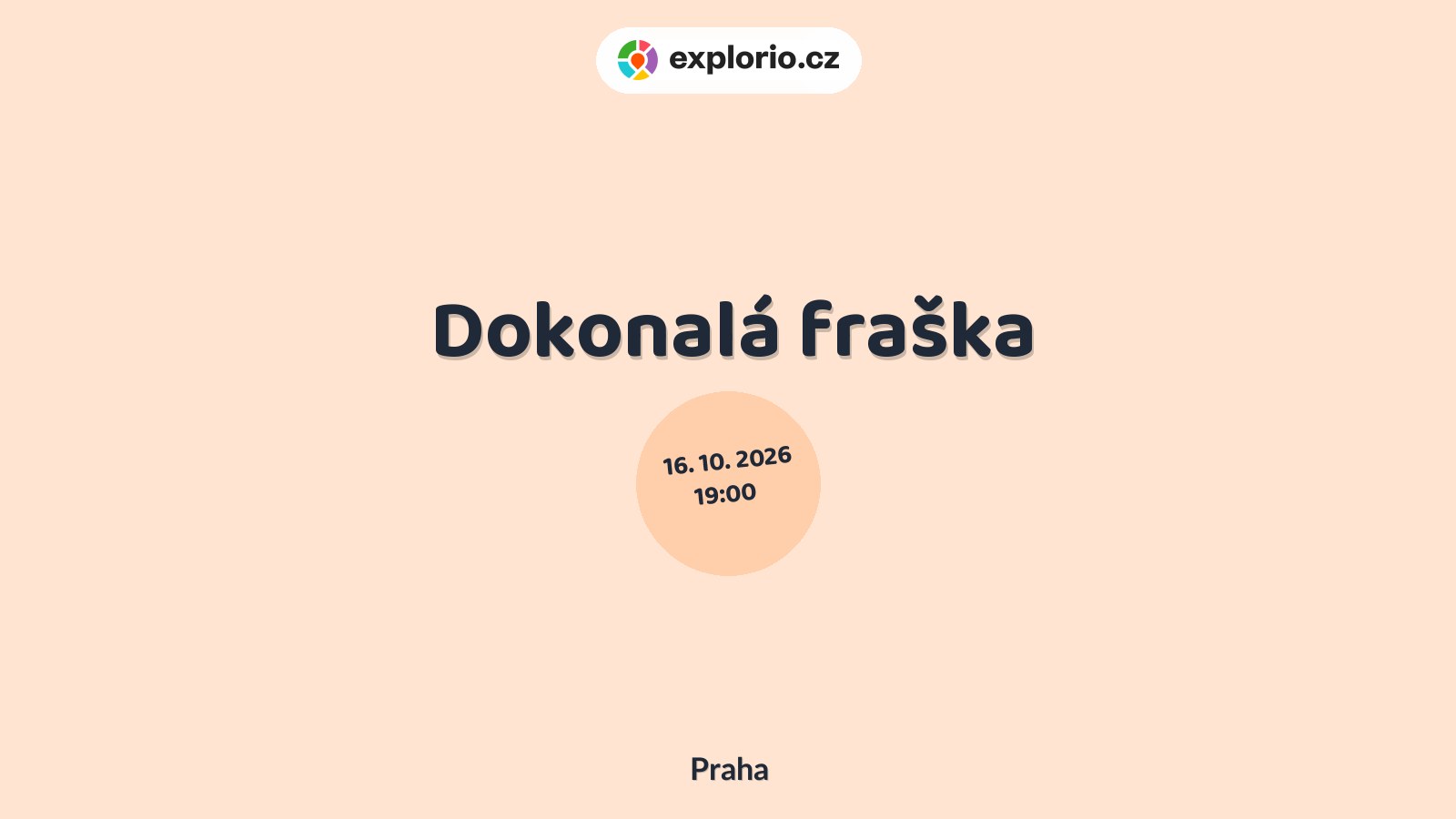 Dokonalá fraška – divadlo, Hudba a Kino, Praha