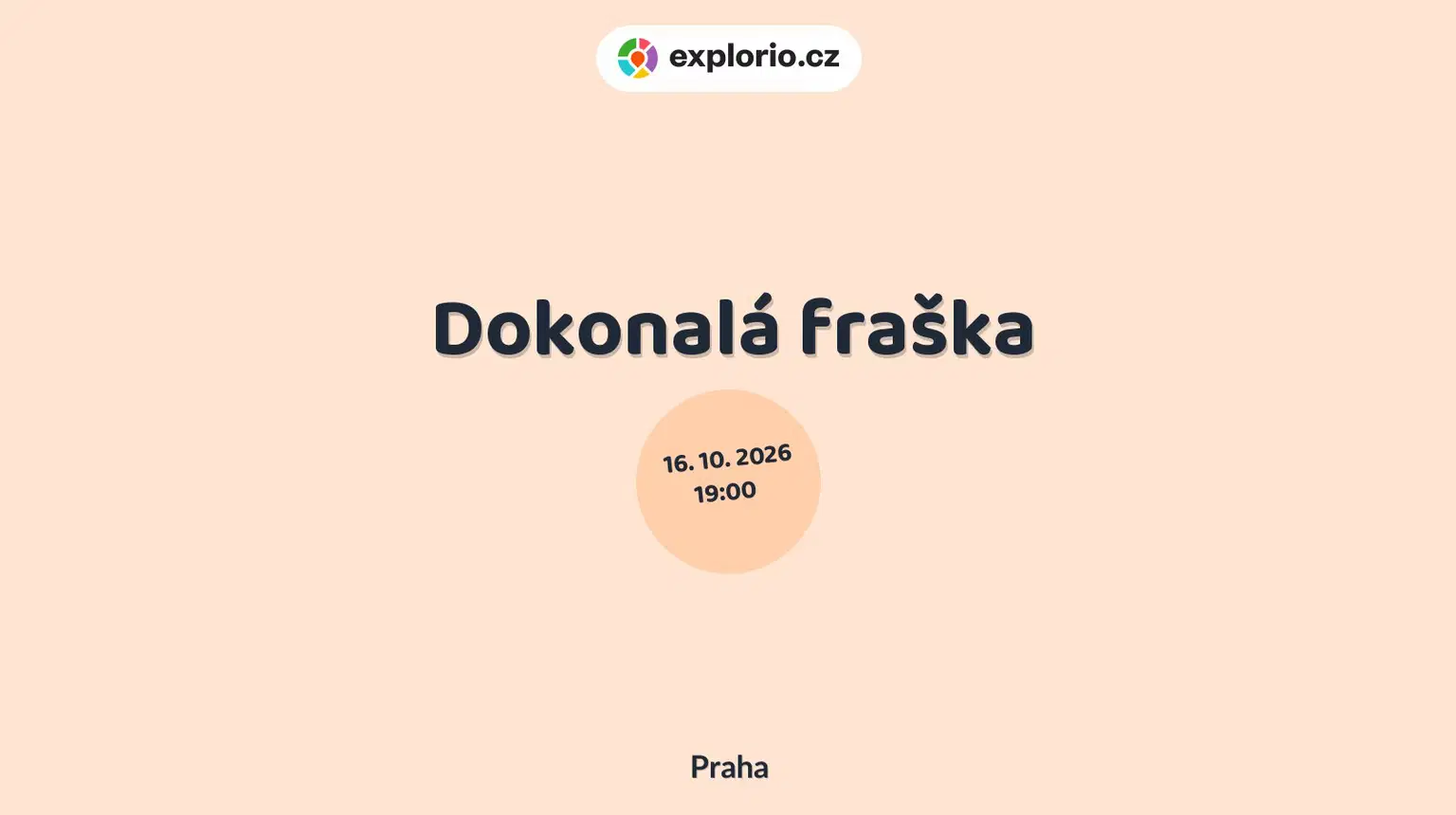Dokonalá fraška – divadlo, Hudba a Kino, Praha