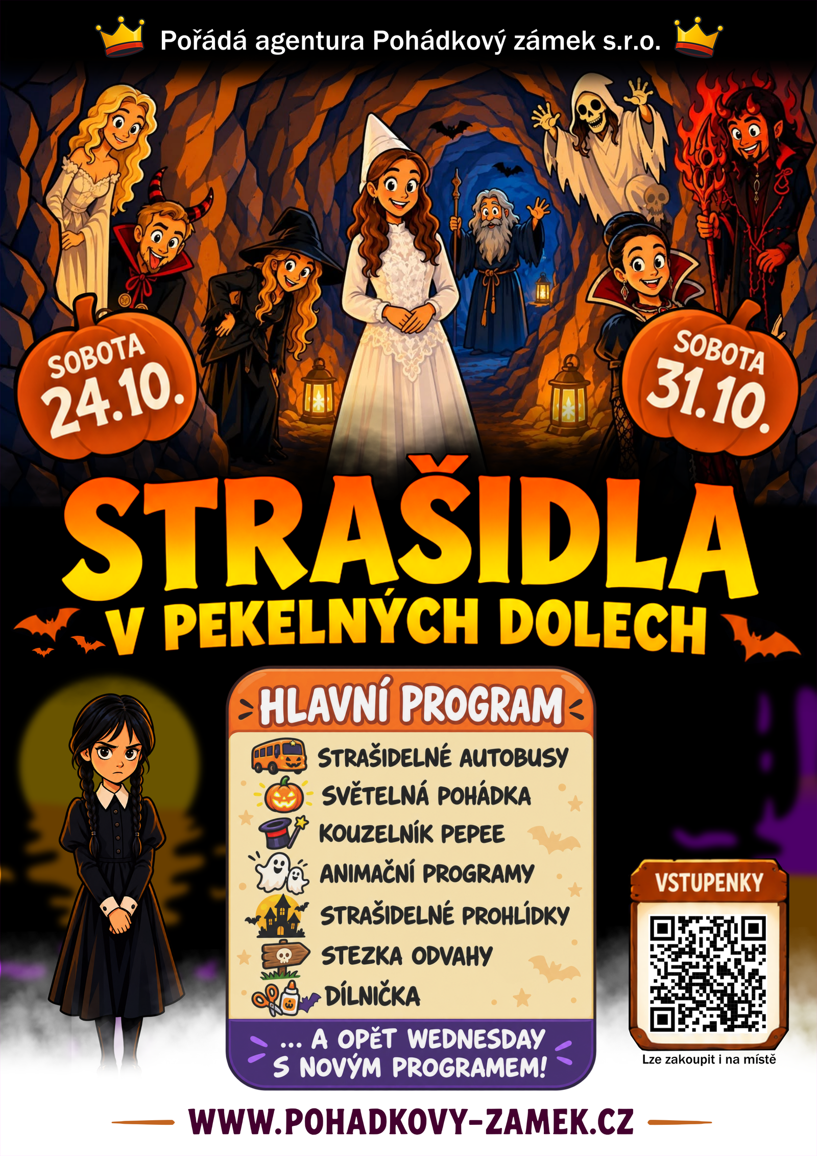 Strašidla v Pekelných dolech – divadlo, Hudba a Kino, Cvikov – fotka 5
