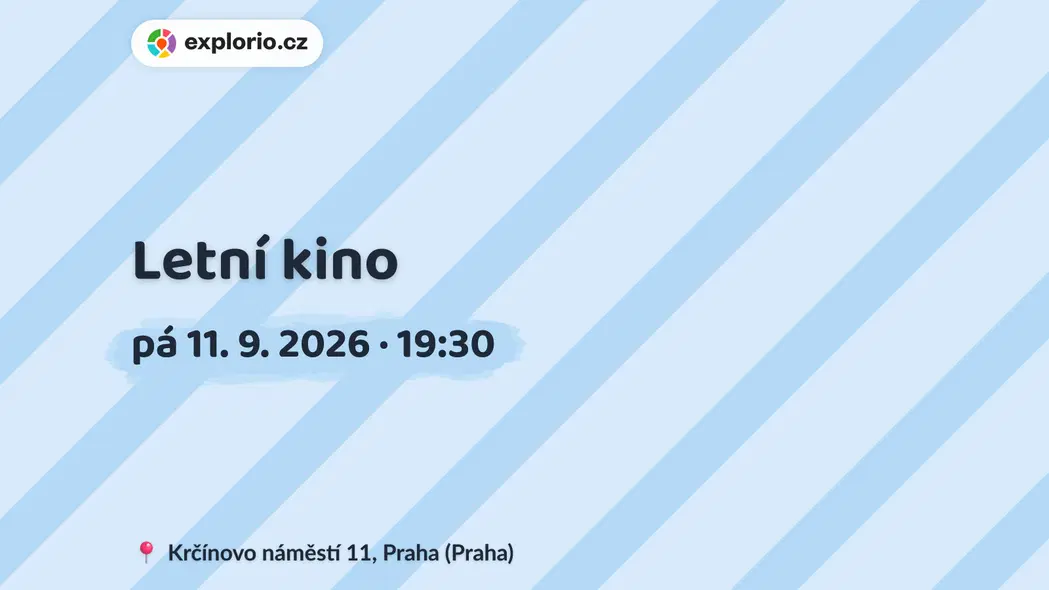 Letní kino – divadlo, Hudba a Kino, Praha