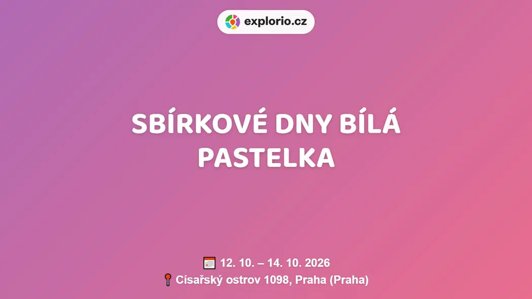 Sbírkové dny Bílá pastelka – festivaly a Slavnosti, Praha