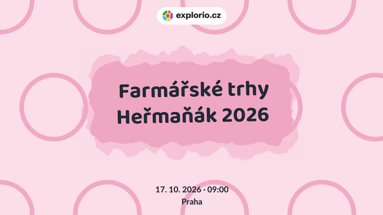 Farmářské trhy Heřmaňák 2026 – festivaly a Slavnosti, Praha