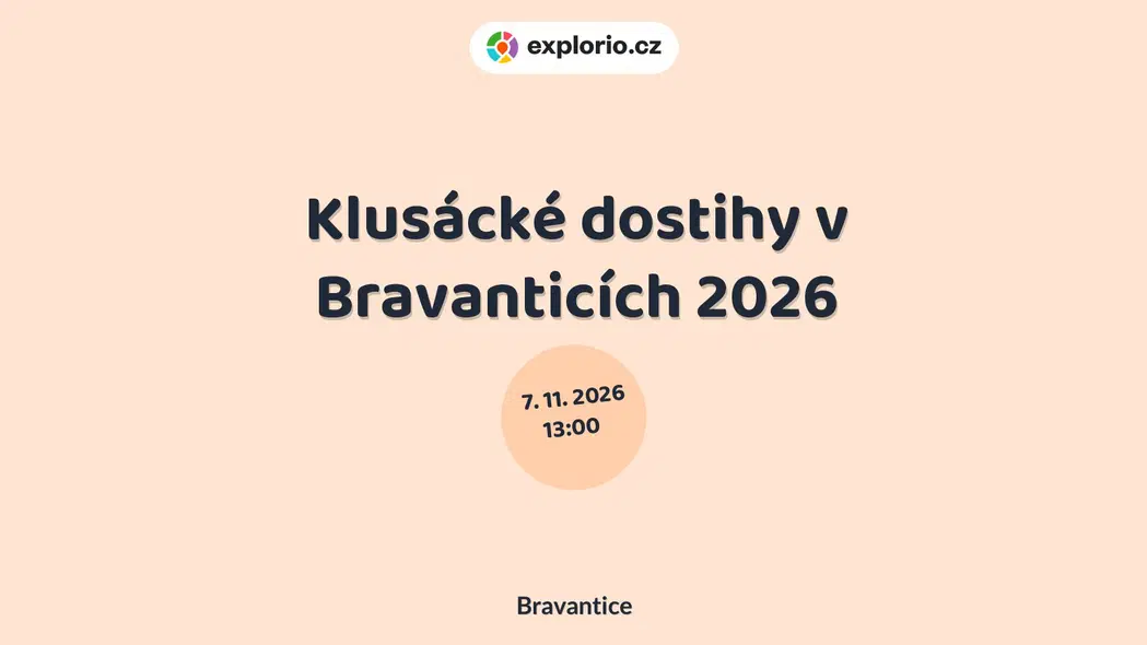 Klusácké dostihy v Bravanticích 2026 – sport a Pohyb, Bravantice