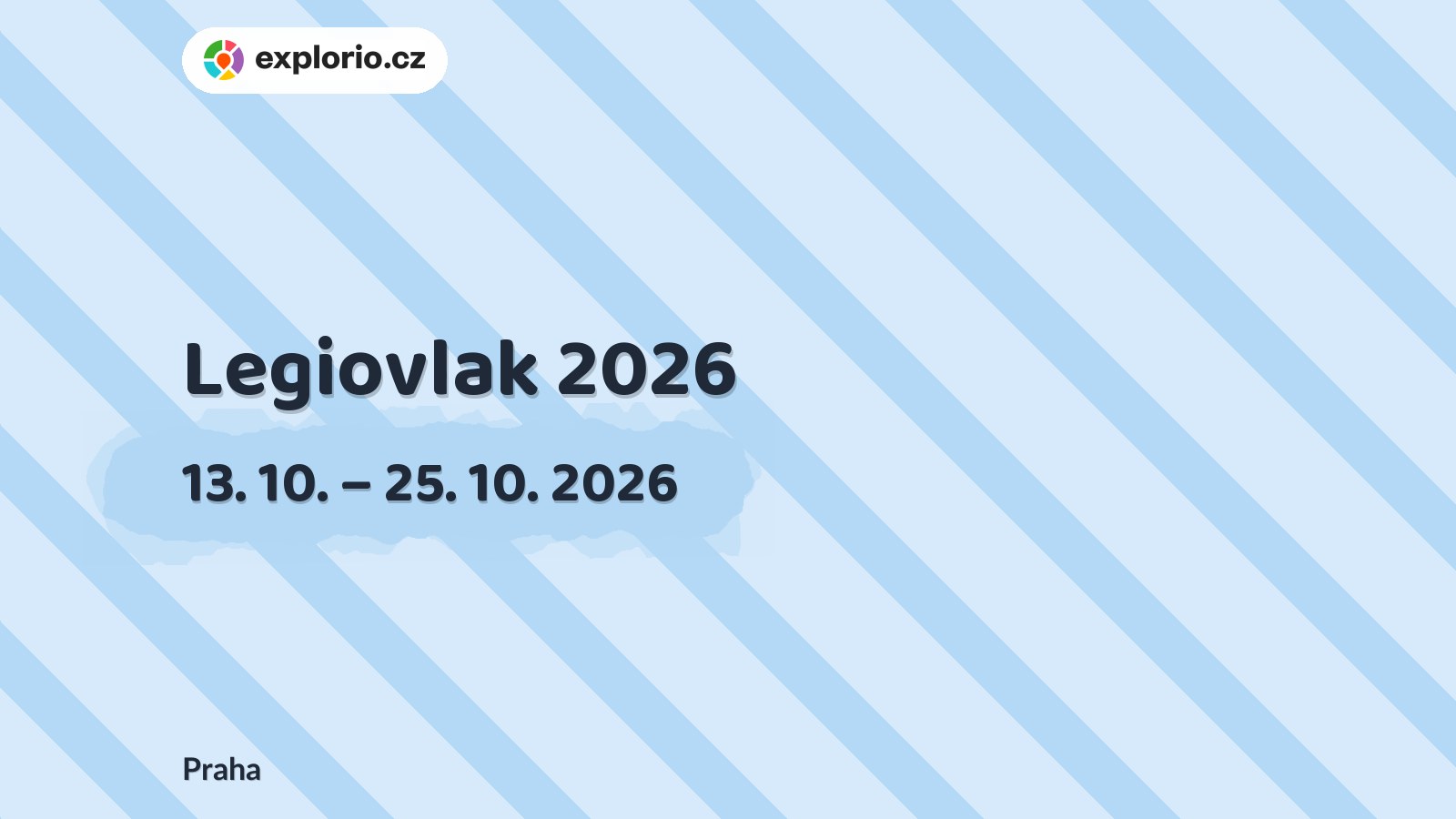 Legiovlak 2026 – prohlídky a Muzea, Praha