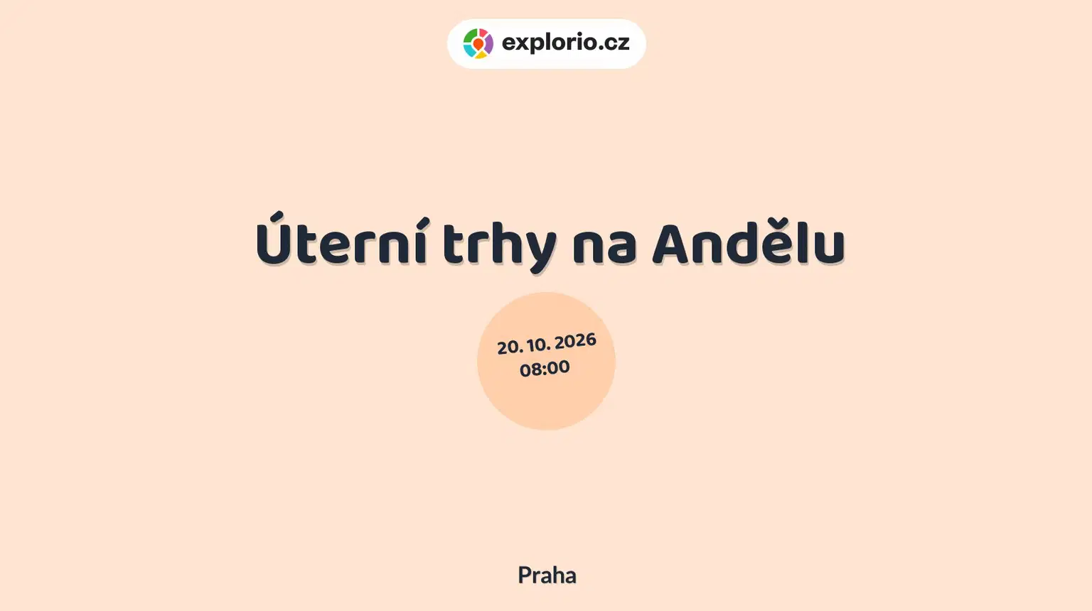 Úterní trhy na Andělu – festivaly a Slavnosti, Praha