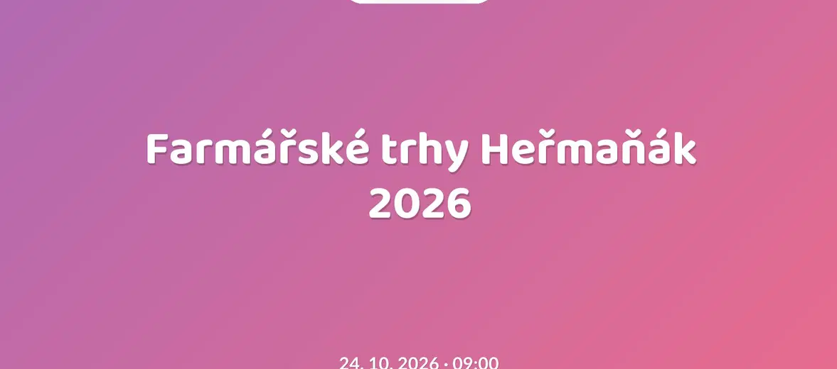 Farmářské trhy Heřmaňák 2026 – festivaly a Slavnosti, Praha
