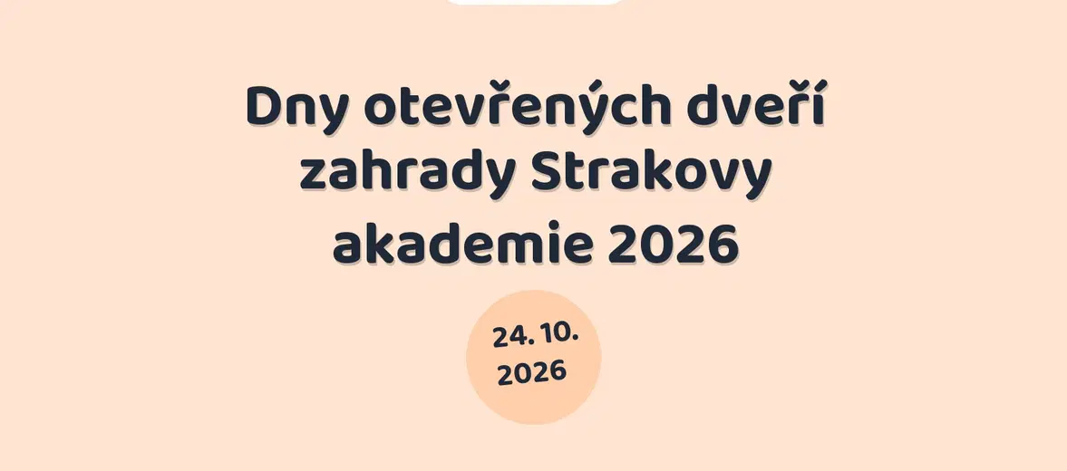 Dny otevřených dveří zahrady Strakovy akademie 2026 – festivaly a Slavnosti, Praha