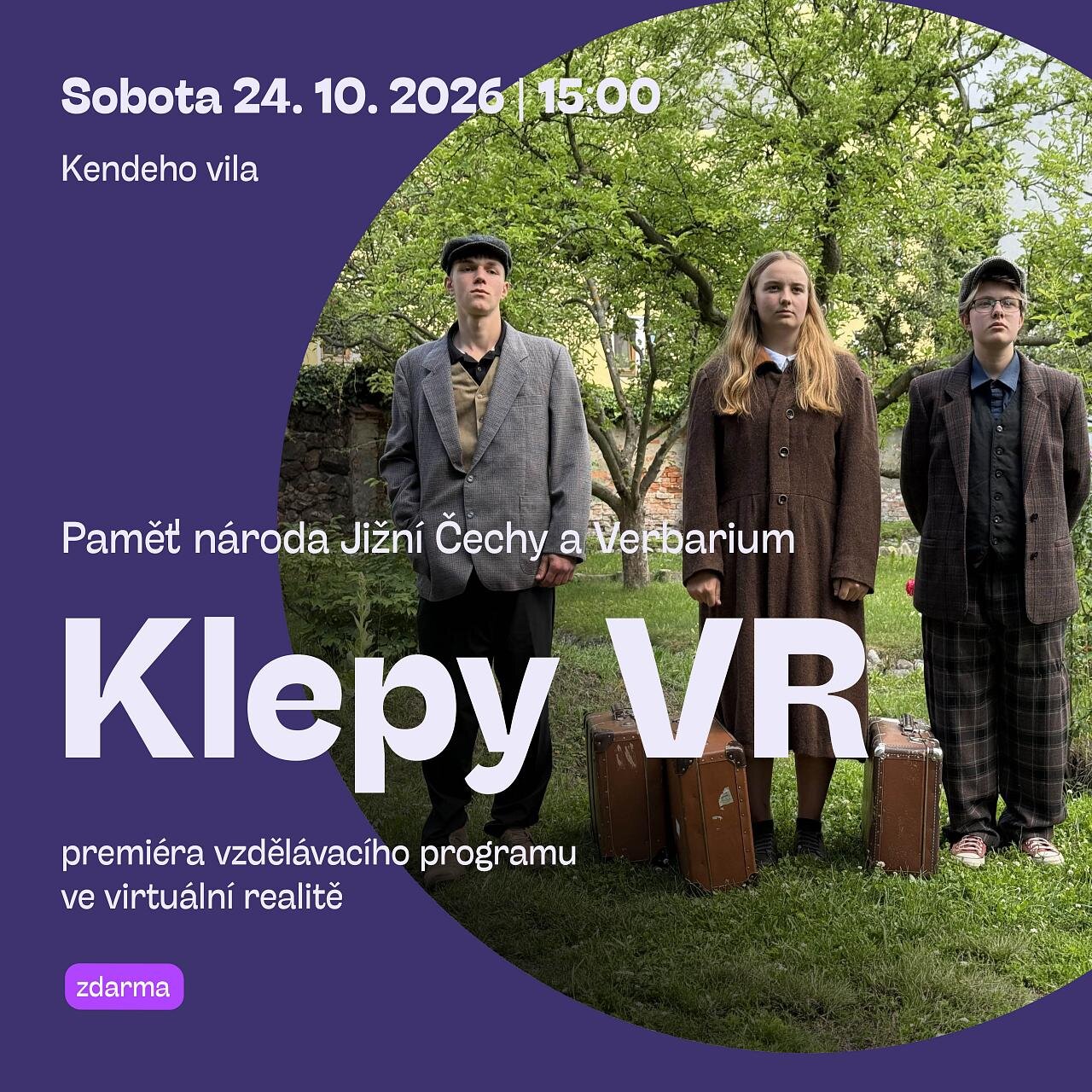 Klepy VR – premiéra vzdělávacího programu ve virtuální realitě – prohlídky a Muzea, České Budějovice – fotka 2