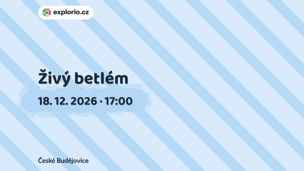 Živý betlém – festivaly a Slavnosti, České Budějovice