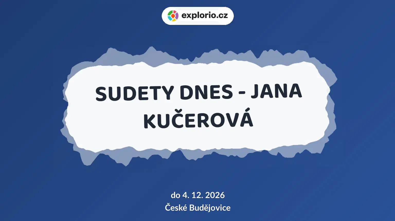SUDETY DNES - JANA KUČEROVÁ – prohlídky a Muzea, České Budějovice