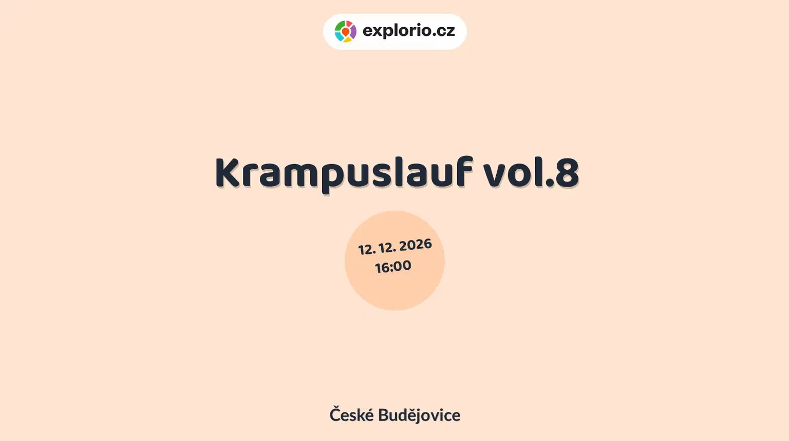 Krampuslauf vol.8 – festivaly a Slavnosti, České Budějovice