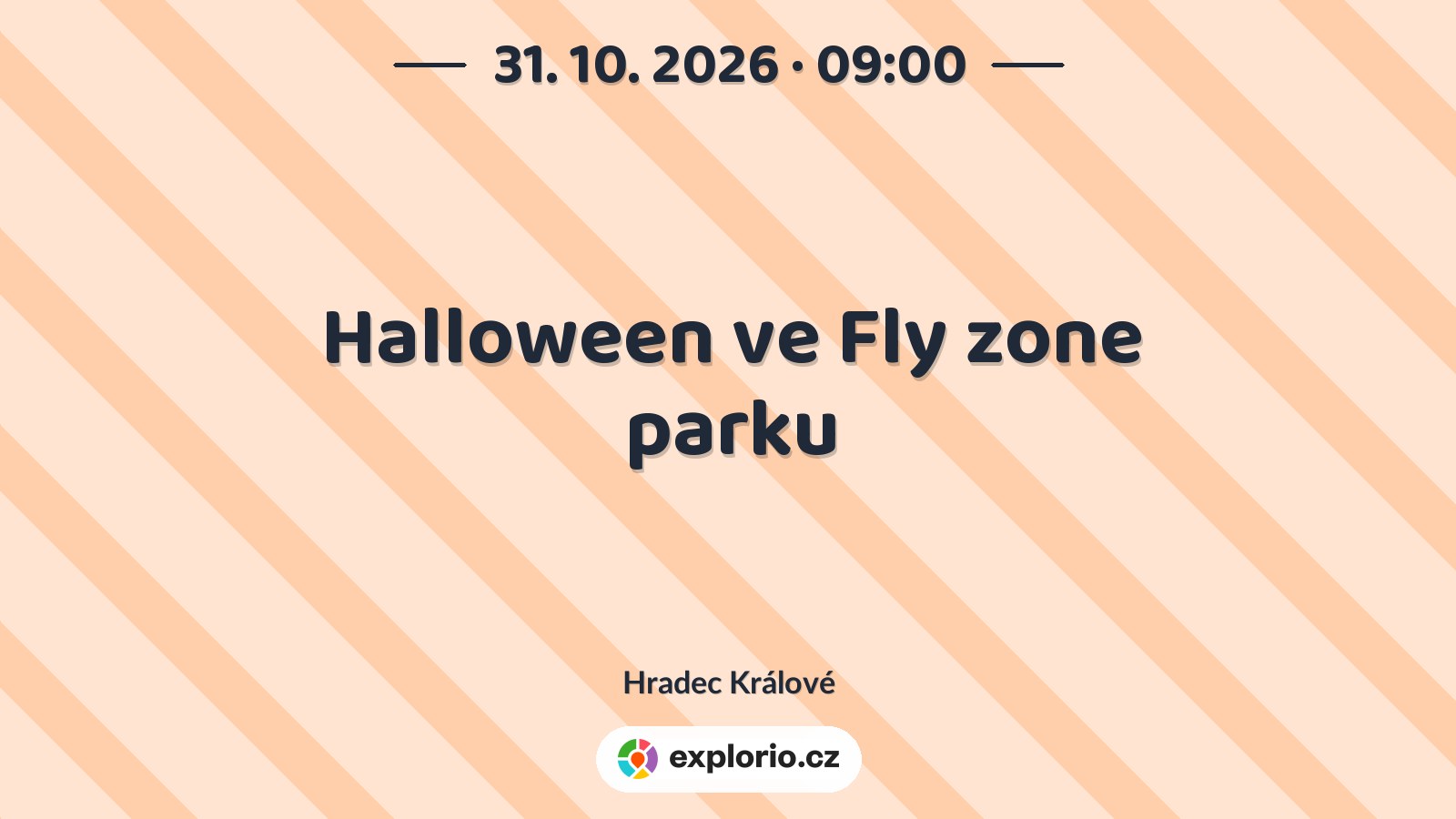 Halloween ve Fly zone parku – festivaly a Slavnosti, Hradec Králové