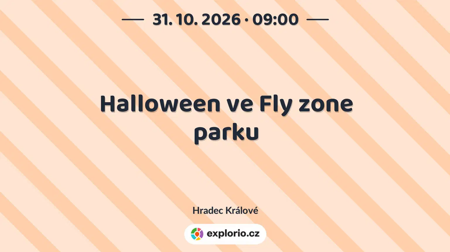 Halloween ve Fly zone parku – festivaly a Slavnosti, Hradec Králové