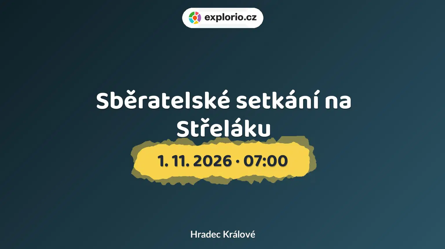 Sběratelské setkání na Střeláku – prohlídky a Muzea, Hradec Králové