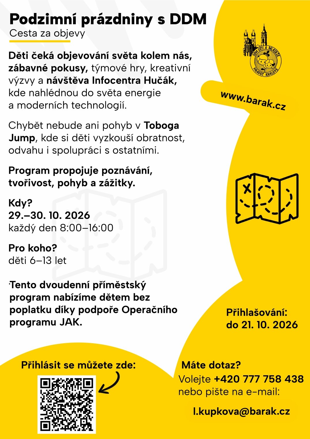 Podzimní prázdniny s DDM | Cesta za objevy – tvořivé dílny a Workshopy, Hradec Králové – fotka 2