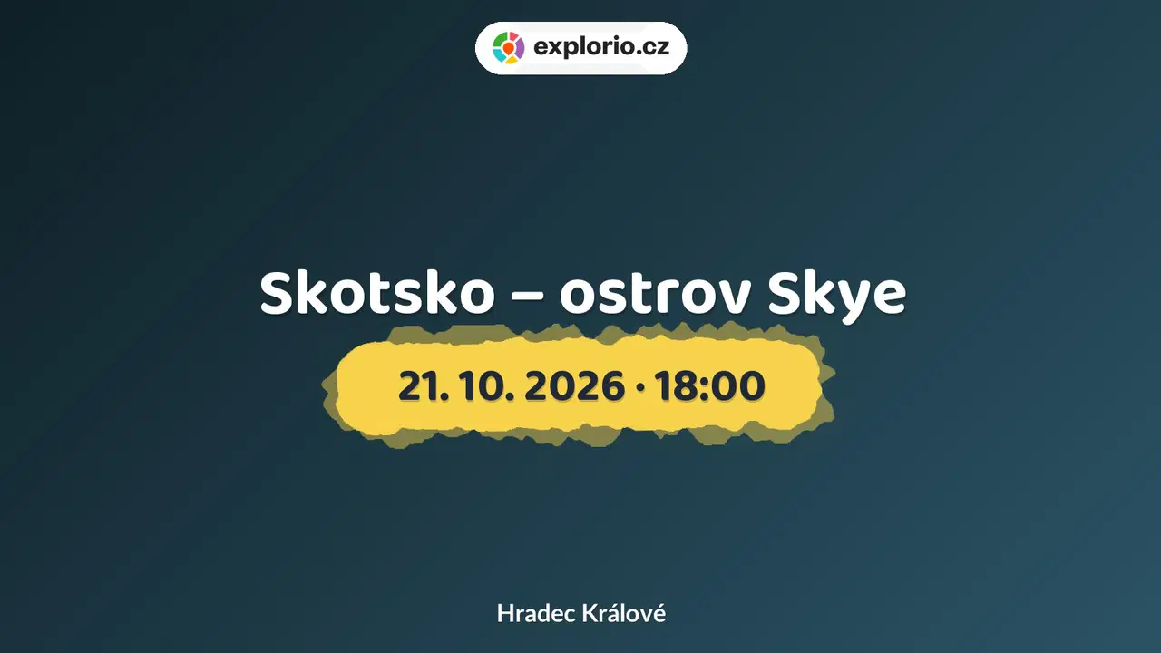Skotsko – ostrov Skye – prohlídky a Muzea, Hradec Králové