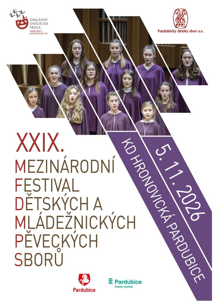 XXIX. Mezinárodní festival dětských a mládežnických pěveckých sborů – divadlo, Hudba a Kino, Pardubice – fotka 2
