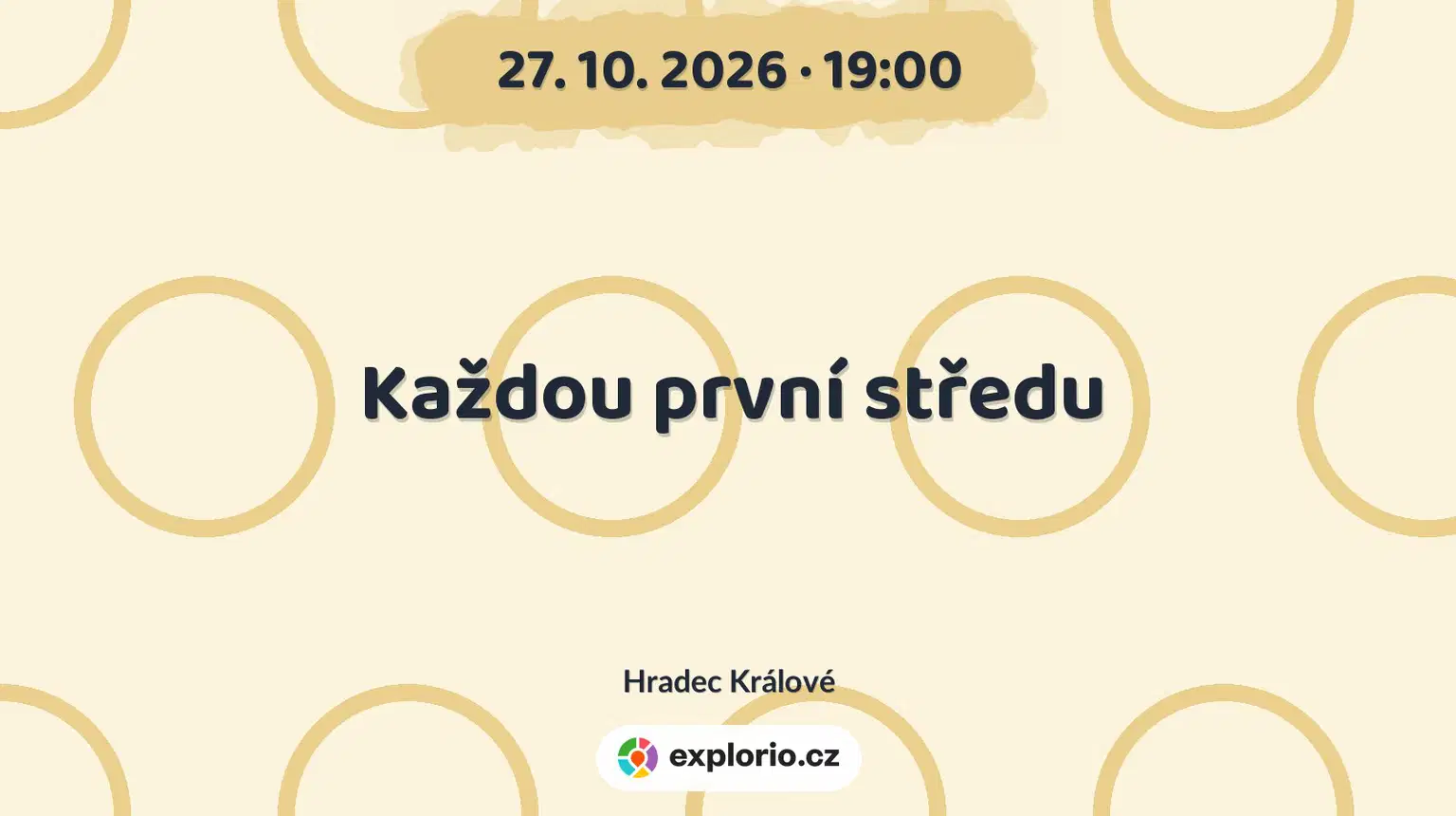 Každou první středu – divadlo, Hudba a Kino, Hradec Králové