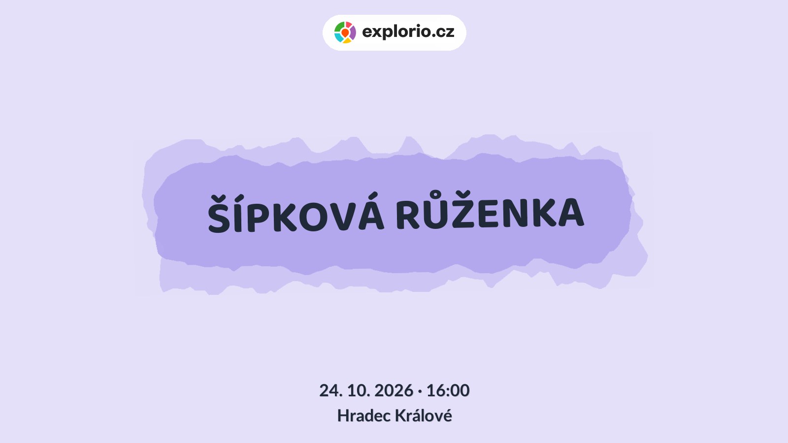 ŠÍPKOVÁ RŮŽENKA – divadlo, Hudba a Kino, Hradec Králové