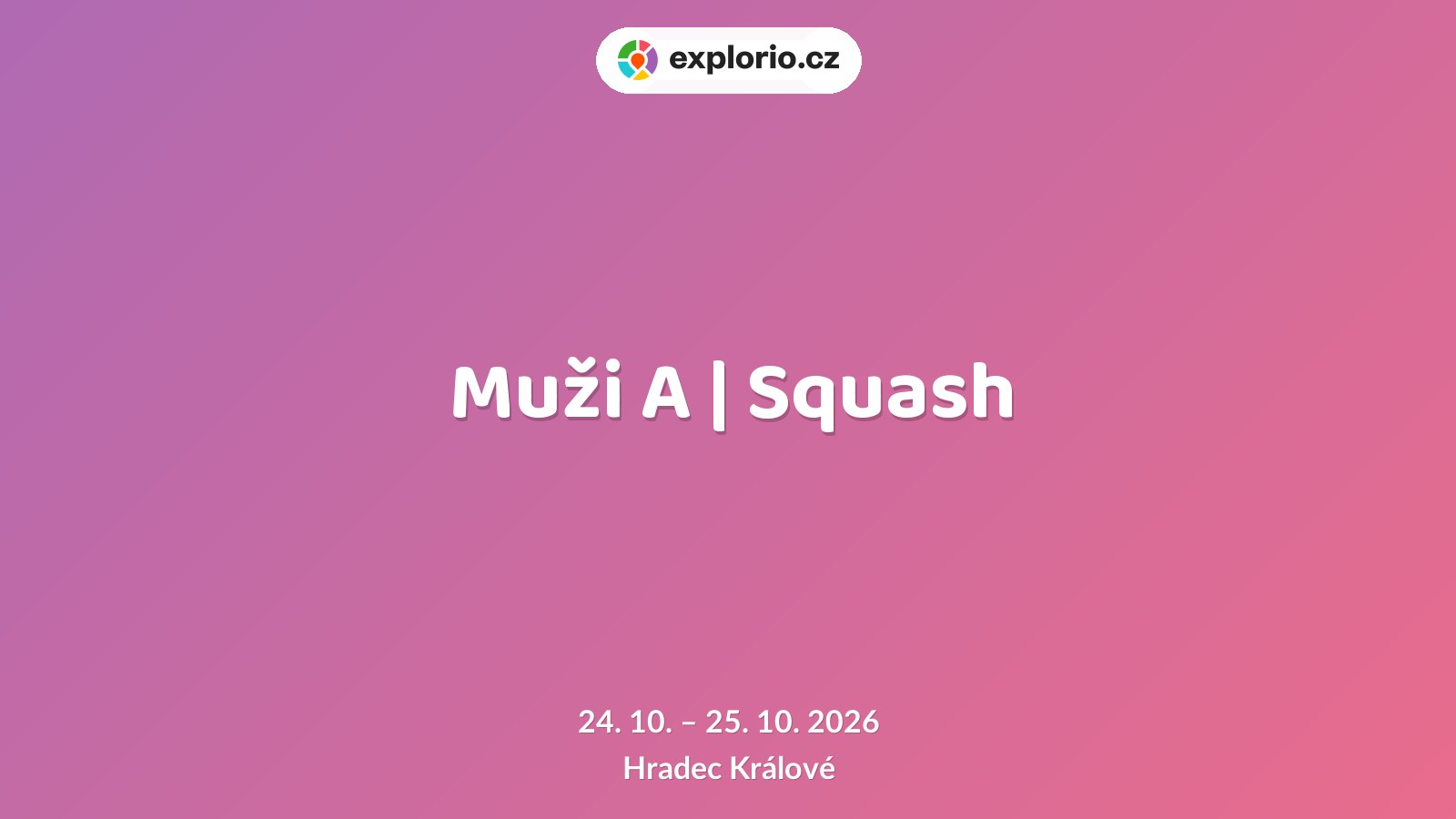 Muži A | Squash – sport a Pohyb, Hradec Králové