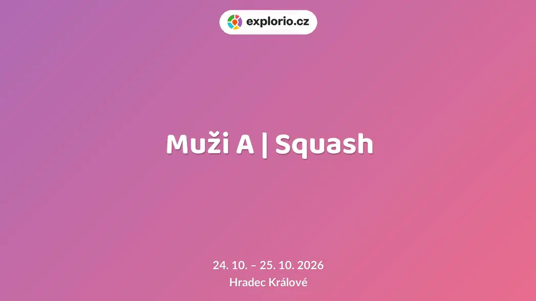 Muži A | Squash – sport a Pohyb, Hradec Králové