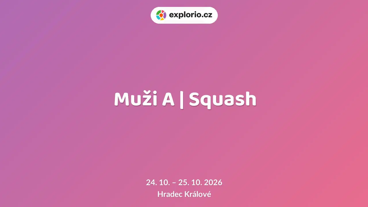 Muži A | Squash – sport a Pohyb, Hradec Králové