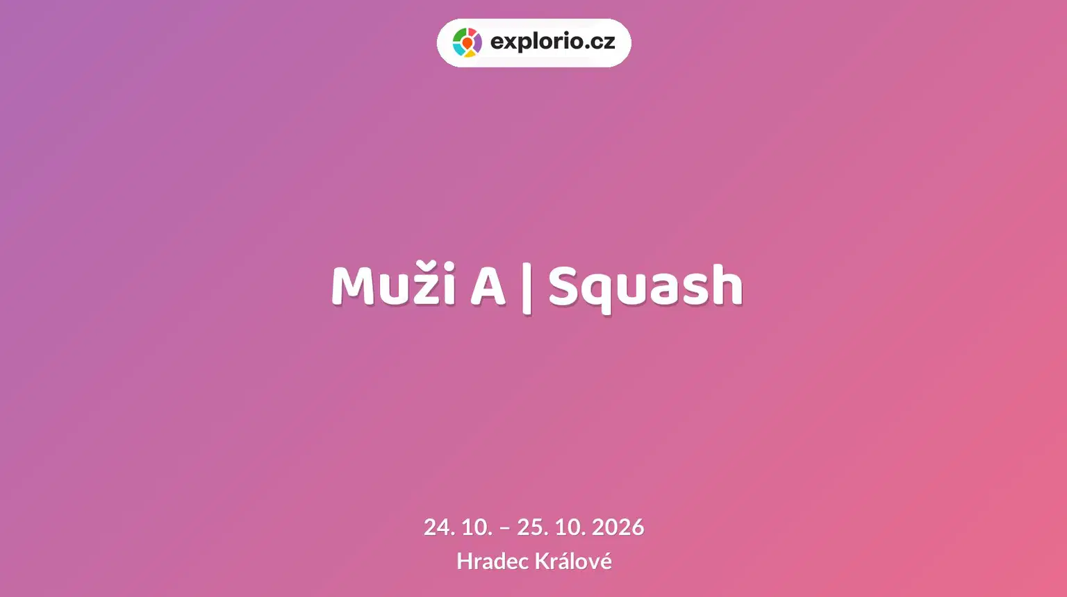 Muži A | Squash – sport a Pohyb, Hradec Králové