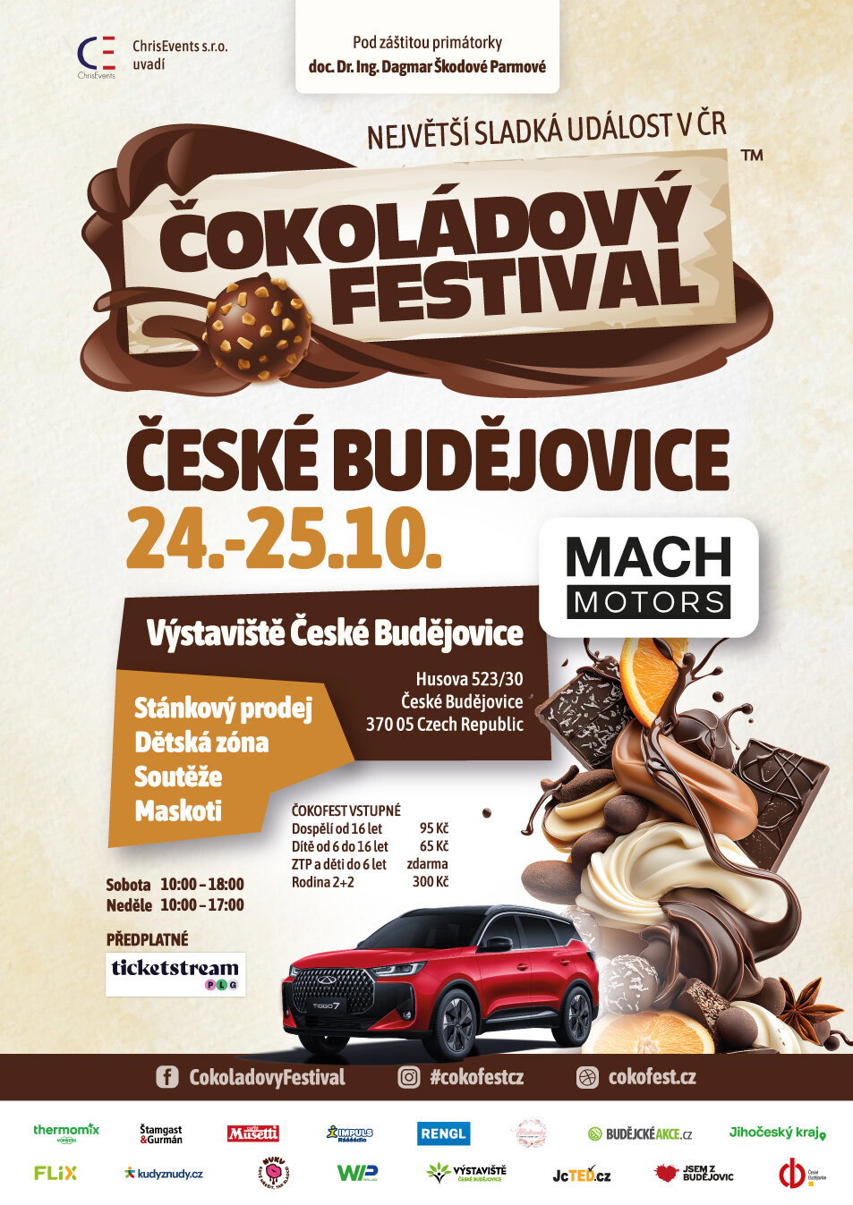České Budějovice ČokoFest 2026 – festivaly a Slavnosti, České Budějovice – fotka 2