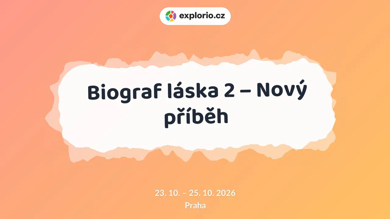 Biograf láska 2 – Nový příběh – divadlo, Hudba a Kino, Praha