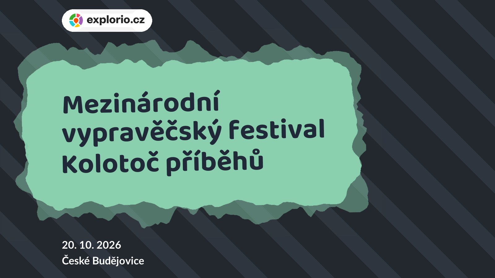 Mezinárodní vypravěčský festival Kolotoč příběhů – divadlo, Hudba a Kino, České Budějovice