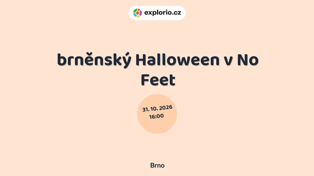 brněnský Halloween v No Feet – festivaly a Slavnosti, Brno