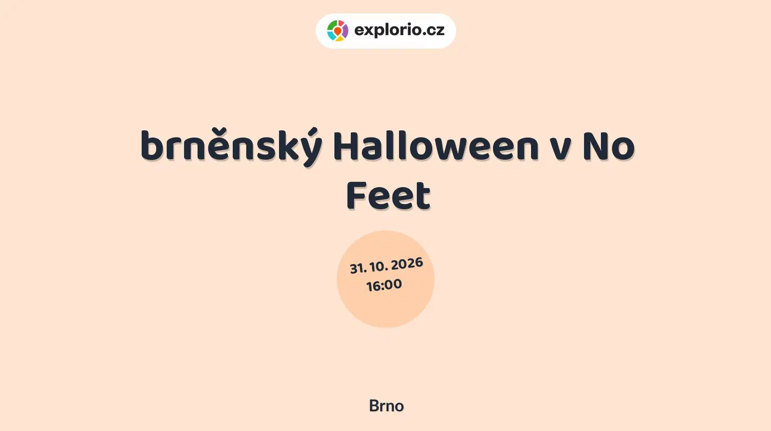 brněnský Halloween v No Feet – festivaly a Slavnosti, Brno