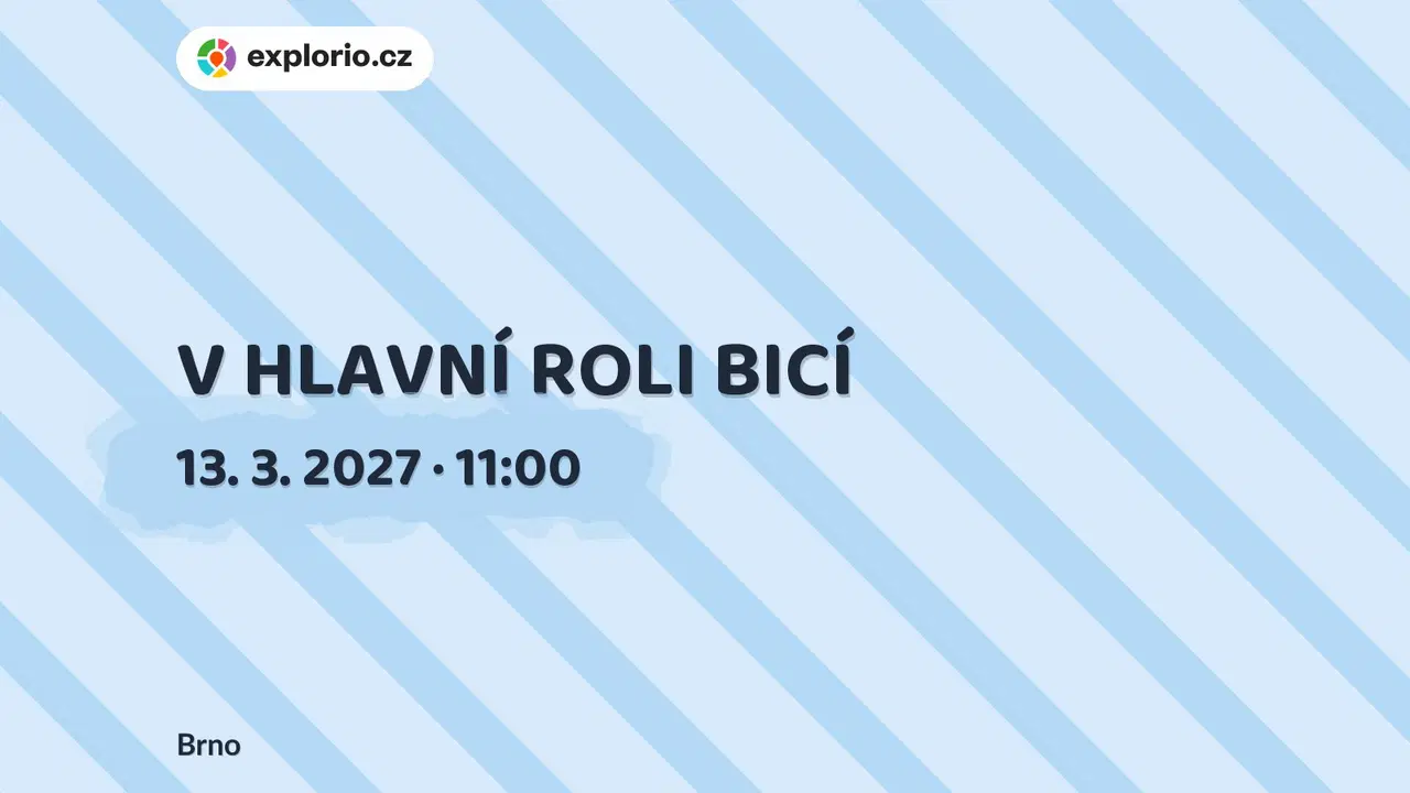 V HLAVNÍ ROLI BICÍ – divadlo, Hudba a Kino, Brno