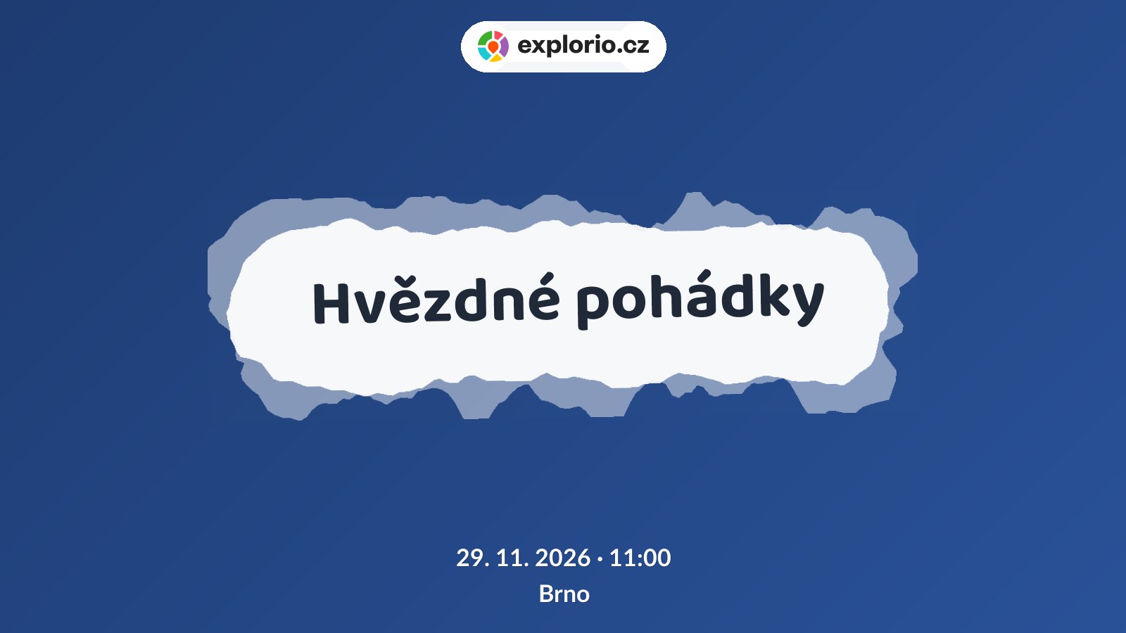 Hvězdné pohádky – divadlo, Hudba a Kino, Brno