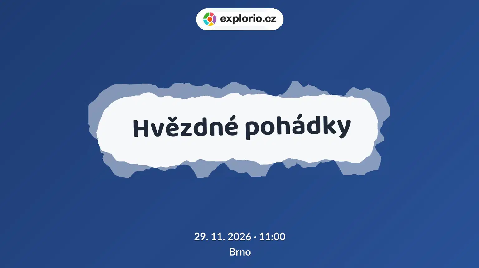 Hvězdné pohádky – divadlo, Hudba a Kino, Brno
